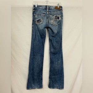 Big Star Liv Bootcut Jeans Pants Size 26 XL (26x35)
